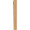 Ekena Millwork Merced Slat Smooth Bracket, Western Red Cedar, 3 1/2"W x 22"D x 34"H BKT04X22X34MRC06SWR - alternate 3